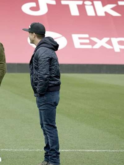 Rob McElhenney Welcome to Wrexham Black Quilted Jacket