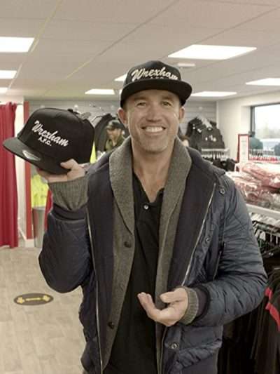 Rob McElhenney Welcome to Wrexham Black Quilted Jacket