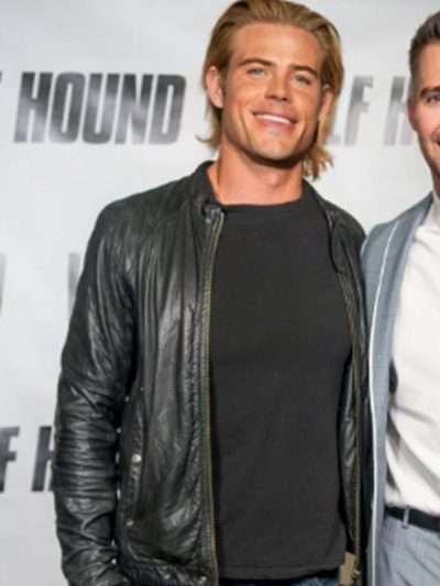 Trevor Donovan Wolf Hound Leather Jacket