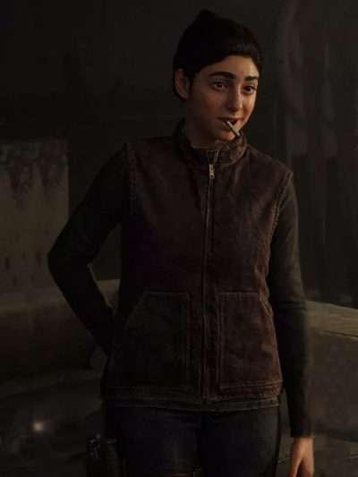 Dina The Last of Us: Part II Suede Leather Vest