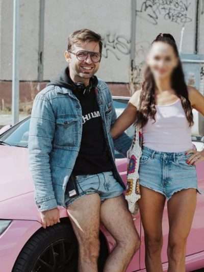 Vojtech Moravec Hádkovi Blue Denim Jacket