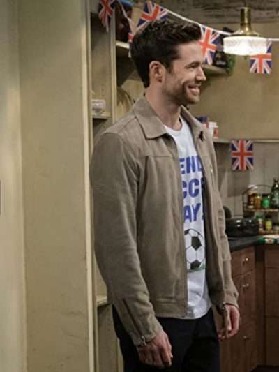 How I Met Your Father 2022 Tom Ainsley Suede Leather Jacket
