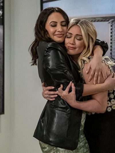 Francia Raisa How I Met Your Father Leather Blazer