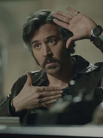 Josh Radnor Hunters Brown Leather Jacket