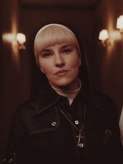 Kate Mulvany Hunters Black Coat