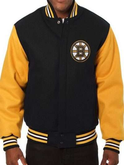 Boston Bruins Black and Yellow Jacket