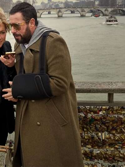 Murder Mystery 2 2023 Adam Sandler Wool Brown Coat