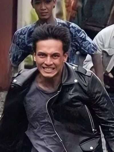 Jefri Nichol Pertaruhan: The Series Black Leather Jacket