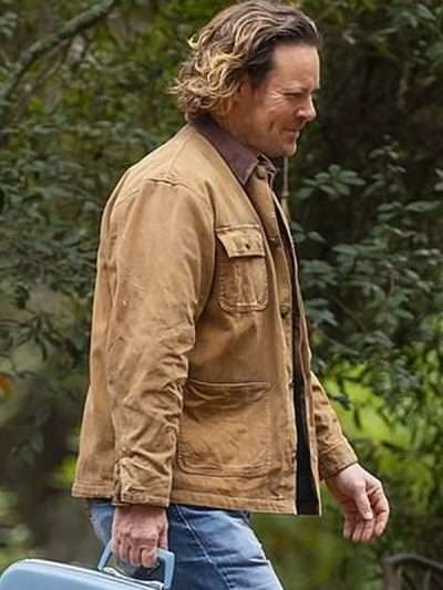 Aaron Jeffery Pieces of Her Brown Jacket