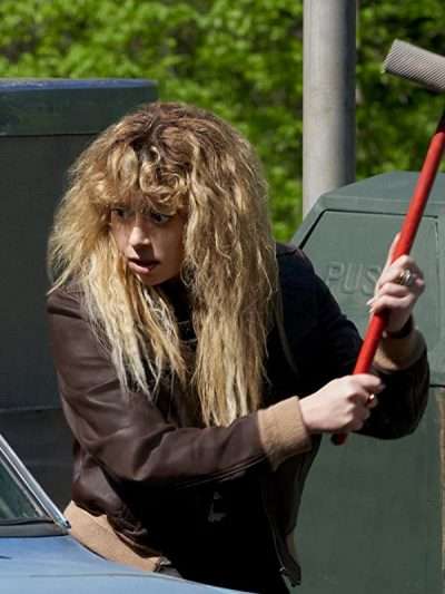Natasha Lyonne Poker Face Brown Leather Jacket