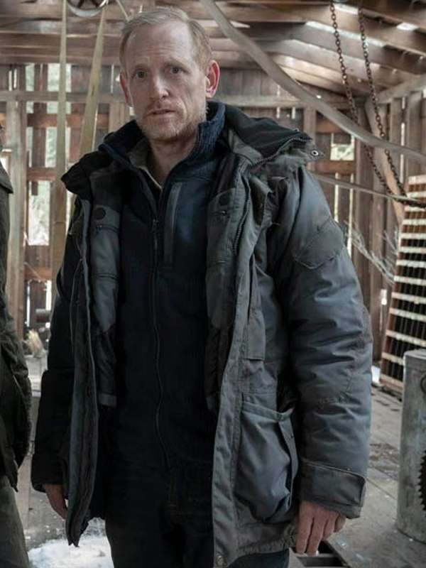 Scott Shepherd TV Series The Last of Us Blue Jacket