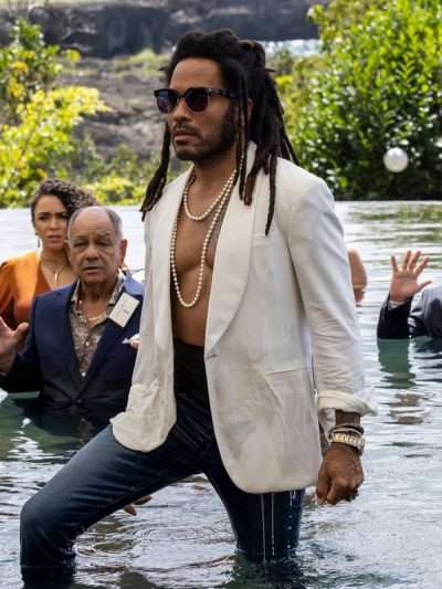 Lenny Kravitz Shotgun Wedding 2022 Blazer