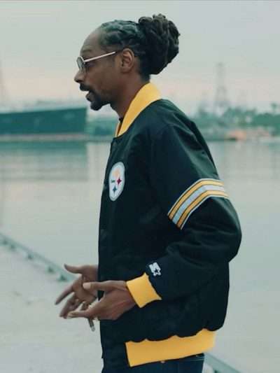 Snoop Dogg Back In The Game Black Bomber Jacket