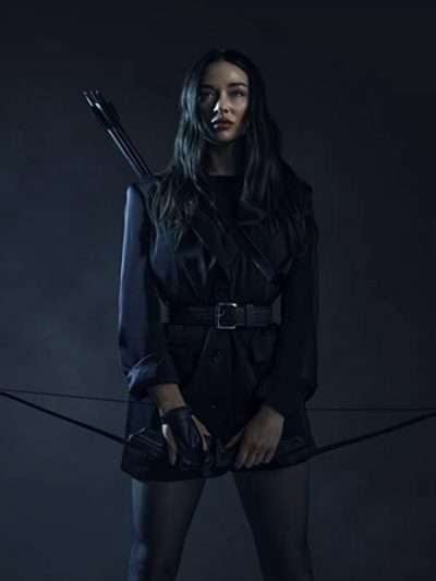 Crystal Reed Teen Wolf: The Movie Black Coat