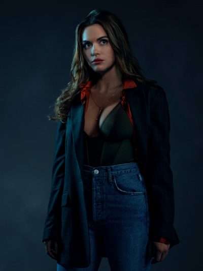 Holland Roden Teen Wolf: The Movie Black Coat