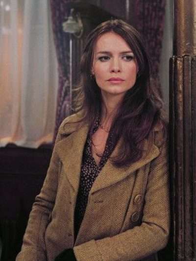 Saffron Burrows The Bank Job Brown Coat