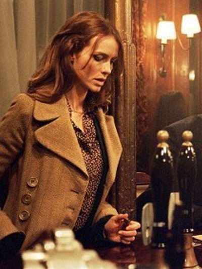Saffron Burrows The Bank Job Brown Coat