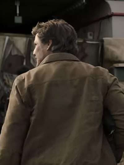 Pedro Pascal The Last of Us Brown Cotton Jacket