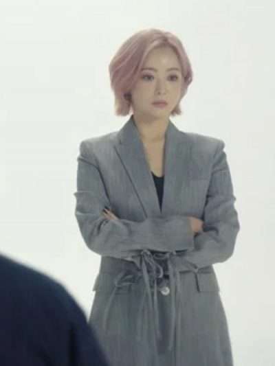 Kim Hee-seon Tomorrow Grey Coat