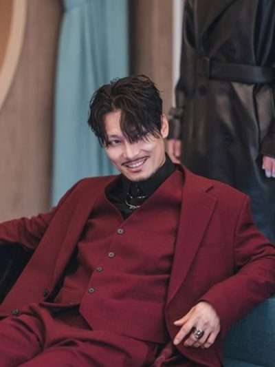 Park Hoon Tomorrow 2022 Maroon Suit