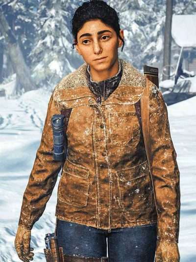 The Last of Us: Part II Dina Brown Leather Jacket