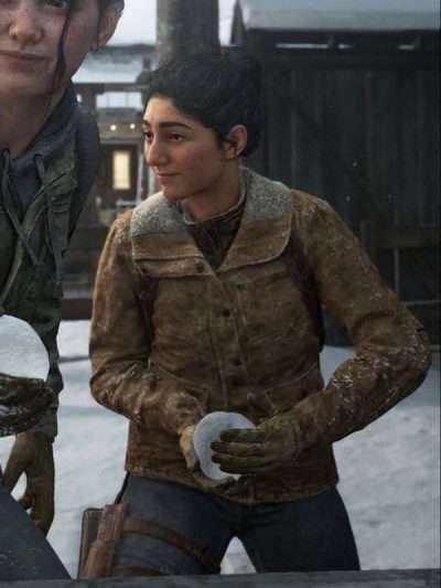 The Last of Us: Part II Dina Brown Leather Jacket