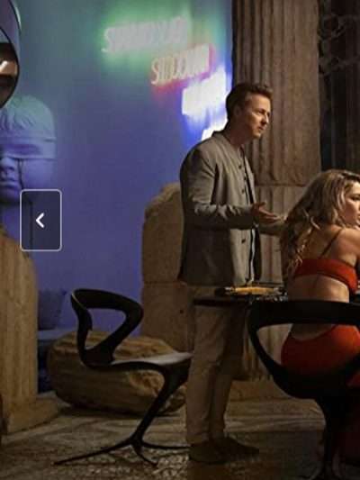 Edward Norton Glass Onion Grey Jacket
