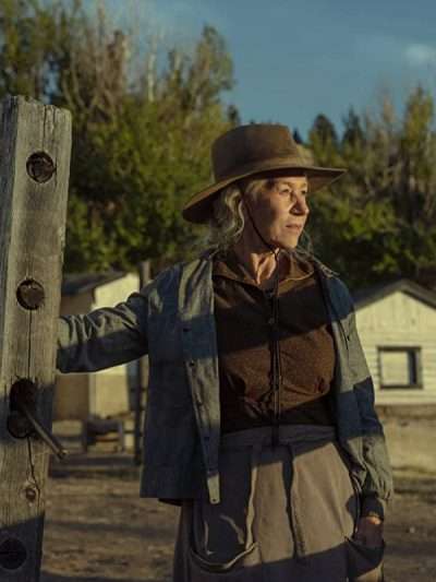 Helen Mirren 1923 Grey Jacket