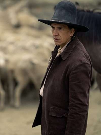 Michael Greyeyes 1923 Brown Jacket