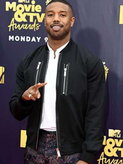 Michael B. Jordan Event Night Black Jacket