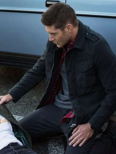 Jensen Ackles Supernatural Black Jacket