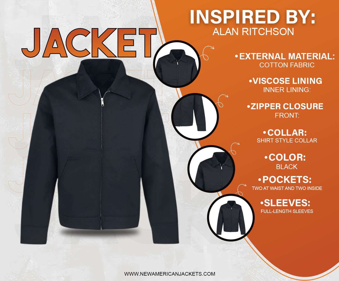 Alan Ritchson Reacher Jack Reacher Jacket