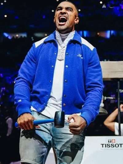 Jalen Hurts Amiri Blue Jacket
