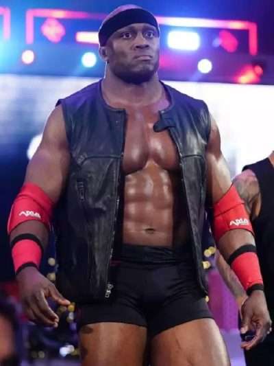 Bobby Lashley Wrestler Leather Vest