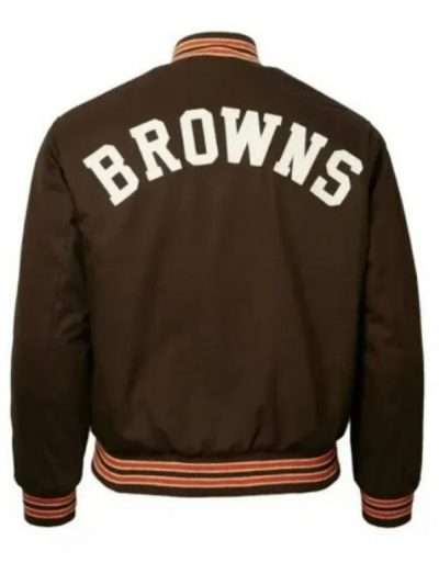 Cleveland Browns 1950 Varsity Brown Jacket