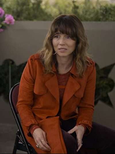 Linda Cardellini Dead to Me Trench Coat