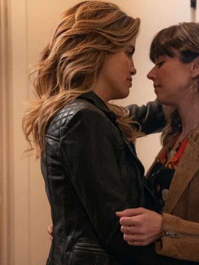 Natalie Morales Dead to Me Leather Jacket