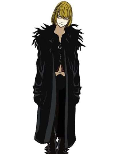 Mello Death Note Black Leather Coat