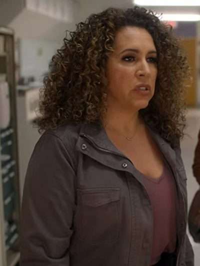 Diana Maria Riva Dead to Me Cotton Grey Jacket