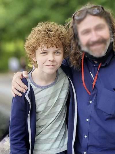 Colin O'Brien Dear Edward Blue Hoodie