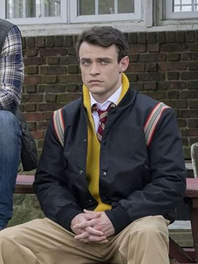 Thomas Doherty Gossip Girl Bomber Jacket