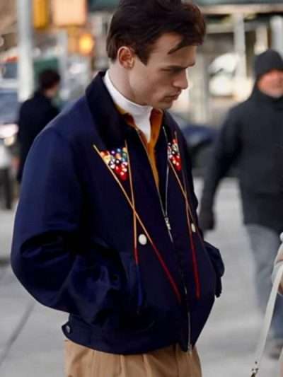 Thomas Doherty Gossip Girl Blue Jacket