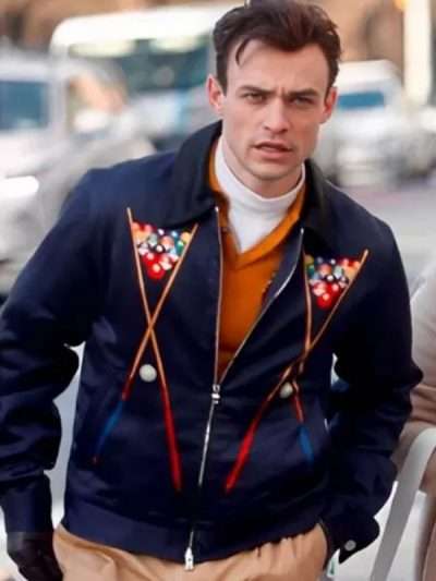 Thomas Doherty Gossip Girl S02 Blue Jacket