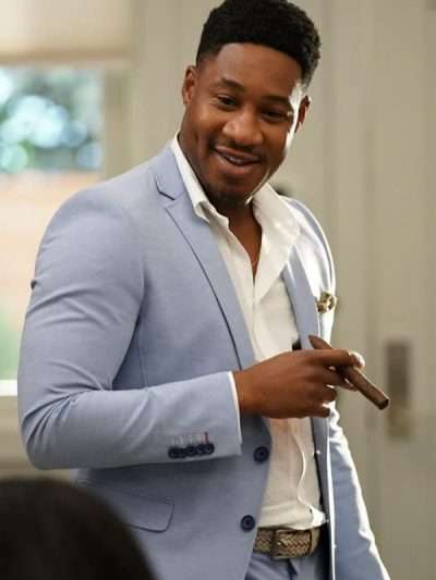 Aaron Jennings Grand Crew S01 Blue Blazer