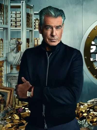Pierce Brosnan History's Greatest Heists Jacket