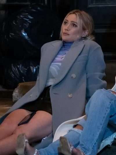 Hilary Duff How I Met Your Father Grey Trench Coat