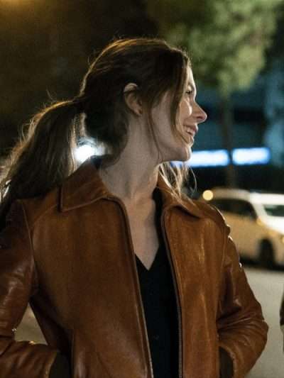 Georgina Amorós In Love All Over Again Leather Jacket