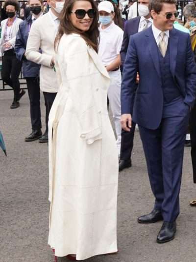 Hayley Atwell Mission Impossible 7 Off White Coat