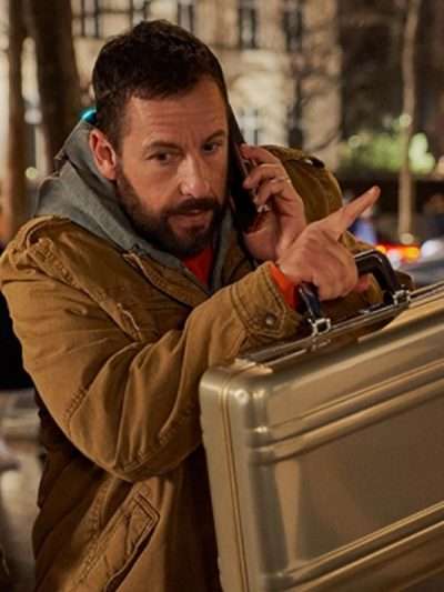 Adam Sandler Murder Mystery 2 Brown Jacket