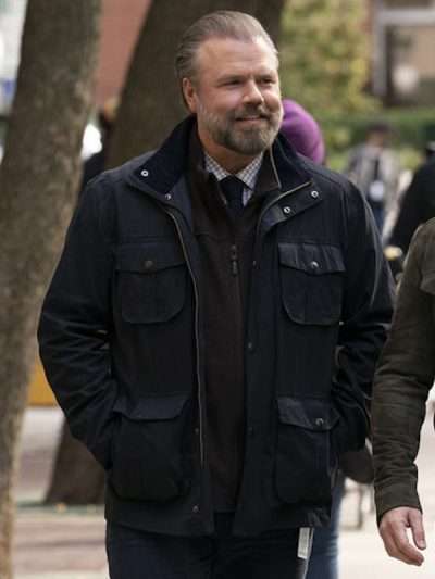 Tyler Labine New Amsterdam S04 Black Jacket